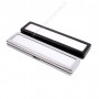 Edelsteindose 20X5x1.5 cm - matte schwarze Farbe