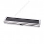 Edelsteindose 20X5x1.5 cm - matte silberne Farbe