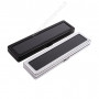 Edelsteindose 20X5x1.5 cm - matte silberne Farbe