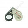 LENTE TRIPLETTA 10x con LED + UV