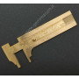 Mini brass gauge
