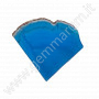 Blue agate slab