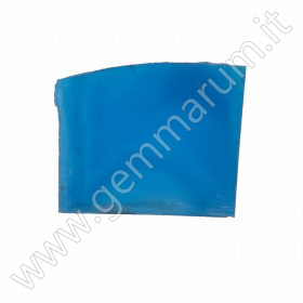 Blue agate slab