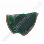 Green agate slab
