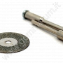 10 Dischetti diamantati da taglio 22 mm