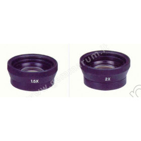lente addizionale 2x per miscroscopi mod. GM