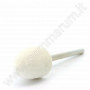 Filzpolierer Rundbogen 10x13mm - 5 Stk