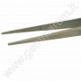 TITANIUM DIAMOND TWEEZERS with groove and lock