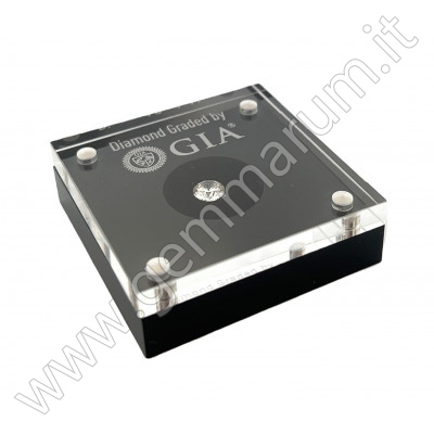 GIA Steindose für lose Diamanten 50x50x15 mm