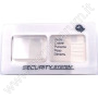 Sicherheitssiegel für Edeltsteine - Starter Kit 10 - weiß 75x40mm