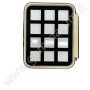 Elegante box imbottito con 24 scatoline 4x4 Bianche
