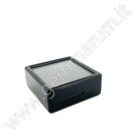 SCATOLINA NERA IN PLASTICA PORTA PIETRA 4X4