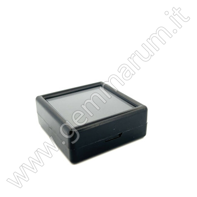 SCATOLINA NERA IN PLASTICA PORTA PIETRA 4X4