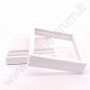 DISPLAY BOX 5X5 PLASTC WHITE