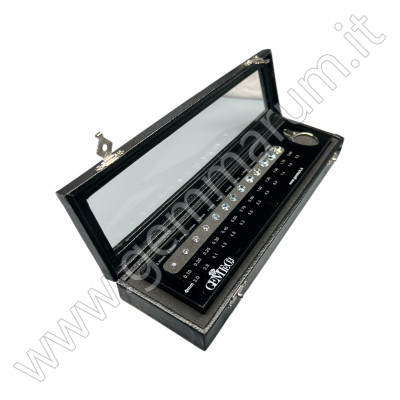 Astuccio13CZ misure da 0.10 a 2 ct
