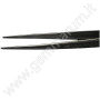 Tweezers Set with groove - 2 pcs