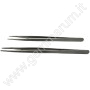 Tweezers Set with groove - 2 pcs