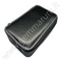 Leather Box for gemstones 15x9x6 cm