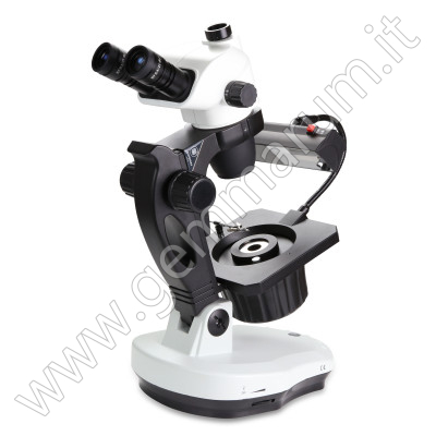 Microscope for Gemology - Trinocular 6.7 - 45 x zoom range