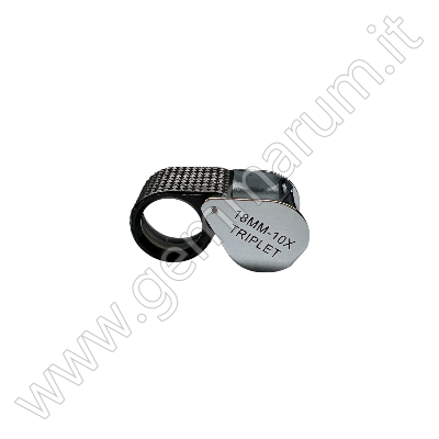 LENTE TRIPLETTA 10x 18 mm gommata