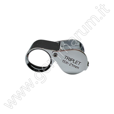 TRIPLET LOUPE 15x 21mm