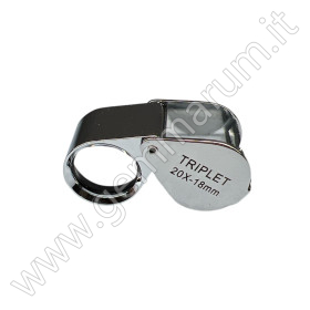 LENTE TRIPLETTA 20X 18mm