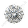 MOISSANITE ROUND -  D VVS