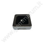Scatolina Metallo 5.5X5.5x1.5 cm - Argento lucido