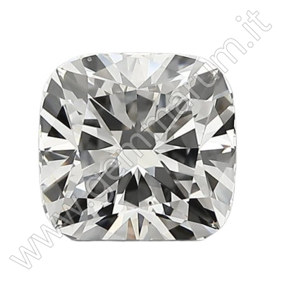 CVD SQUARE CUSHION BRILLIANT CUT G 2.01 Cts