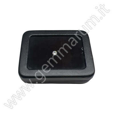 Leathererette box 65X85x25 mm Black