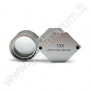 LENTE TRIPLETTA PROFESSIONALE ESAGONALE Gemmarum 10X21mm