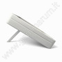 Large Deluxe Wooden Display Box with built-in Stand - white