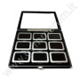Diamond Boxes in a Luxurious Lockable Case with viewing window