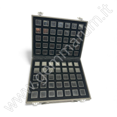 Set Completo per Esposizione pietre- 70 scatoline nere
