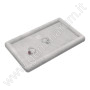 Samt-Displaytablett für Ringe – 20 × 12 cm