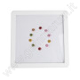 Large Deluxe Wooden Display Box with built-in Stand - white