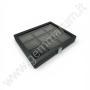 Diamond Boxes in a Luxurious Lockable Case with viewing window - black
