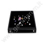 Display Tray with Tag Holder Space