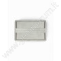 Vassoio Espositivo in Velluto con Bordo Dorato
