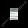 BUSTINE con bande bianche 4X6 cm
