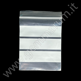 BUSTINE 10x15 cm con tre bande bianche