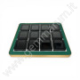Premium Gem Display with Gold Frame - Green Complete with 12 MATT BLACK boxes