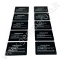 Starter Kit 10 Diamond seals black
