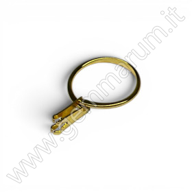 Gold stone holder ring for stones from 2.0 a 5.0 ct