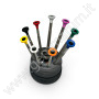 BERGEON DREHBARER STAND MIT 9 SCHRAUBENDREHERN