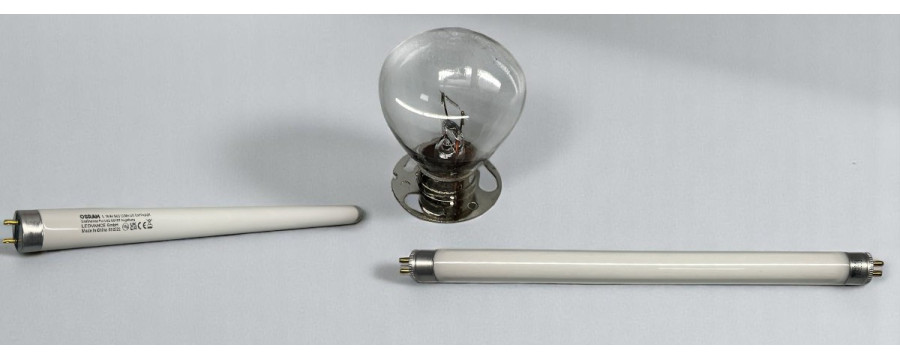 Spare daylight tubes