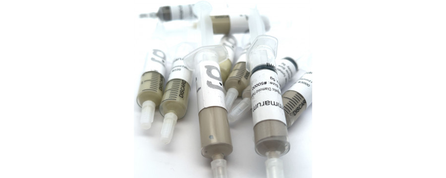 Diamantpaste in Dosier-Spritze